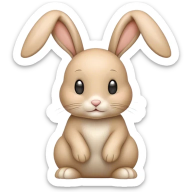 jellycat bashful bunny beige sticker
