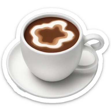 Hot chocolate  sticker