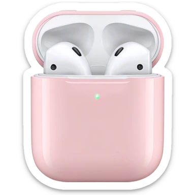 Light pink airpods sticker