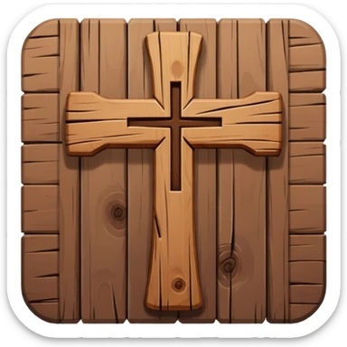 CRUZ IGLESIA CATÓLICA sticker