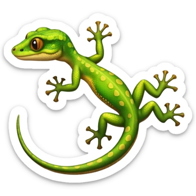 gecko sticker