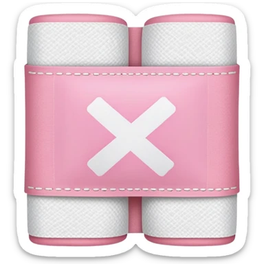Bandage pink sticker