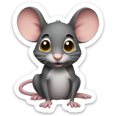 Ratón  sticker