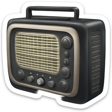 Radio sticker