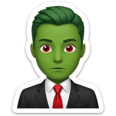 À mix between ataturk and Shrek : atashrek sticker