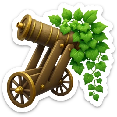 Cannon ivy sticker