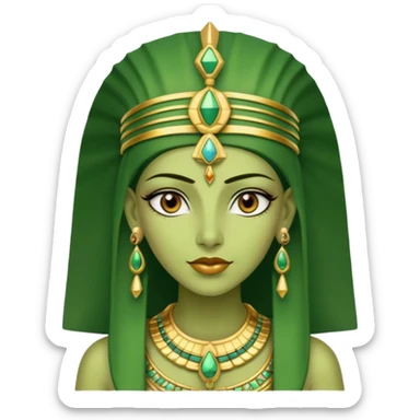 green woman Pharaoh


 sticker