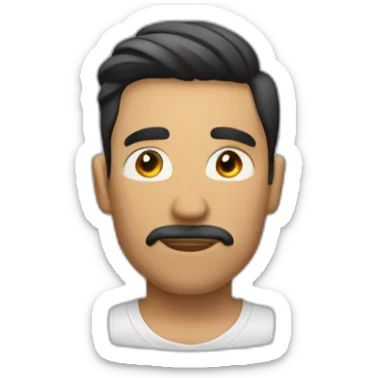 Hombre guapo sticker