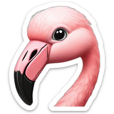 flamingo sticker