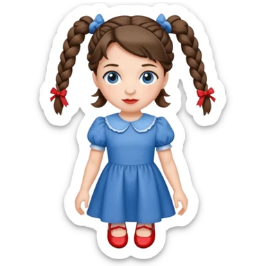 Dorothy Gale from the Wizard of Oz sticker