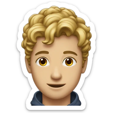 Young french men sticker