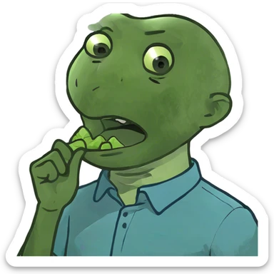 person choking sticker