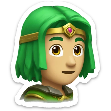 Zelda-bouclier sticker