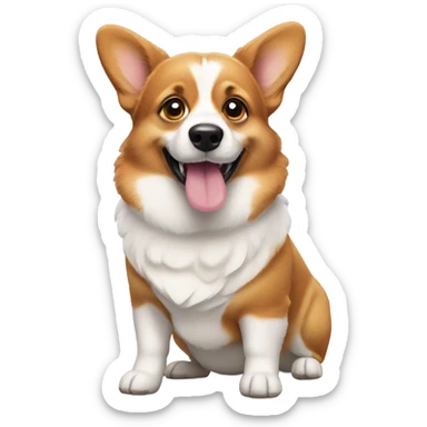 Corgi sticker