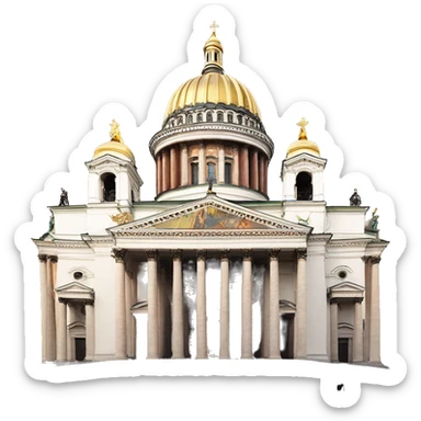 emoji Saint Isaac's Cathedral in Saint Peterburg sticker