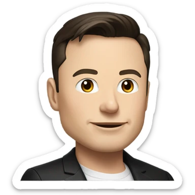 Elon musk sticker
