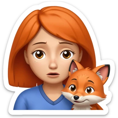 Make Dora and Swiper the fox crying sticker