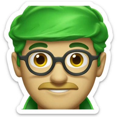 riddler master sticker
