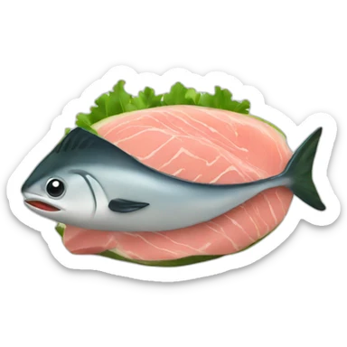 vegan tuna sticker