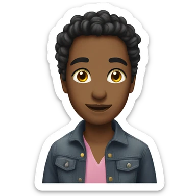 to glam to give a damn sticker