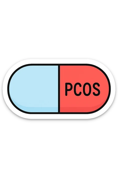Pillola per PCOS sticker