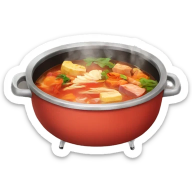 Hot pot  sticker