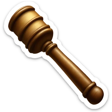 gavel sticker
