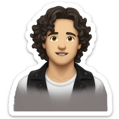 Conan Gray is an American singer-songwriter and former YouTuber. Born in Lemon Grove, California, and raised in Georgetown, Texas, he began uploading dark hair, long short rockstar light skin  sticker