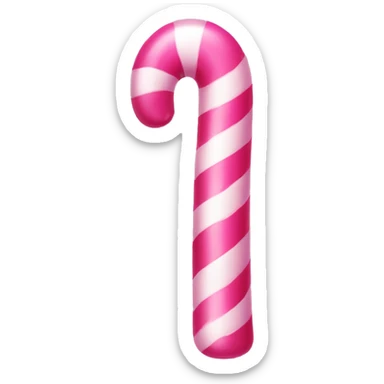candy cane pink sticker