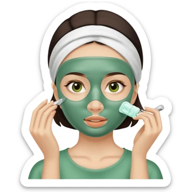 girl with self care sticker