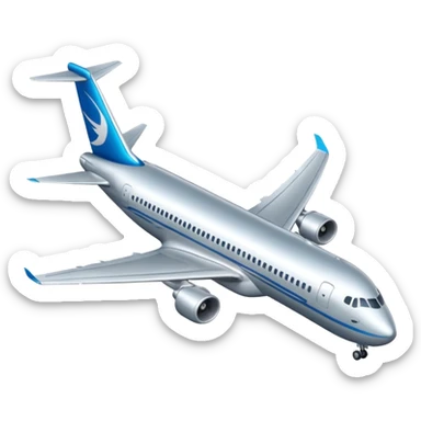Azal airplane sticker