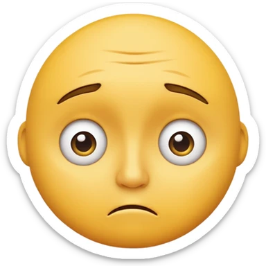 Create emoticons for me with a face in different emotions, these are supposed to be those yellow round faces that are on the keyboard. Follow the picture  sticker