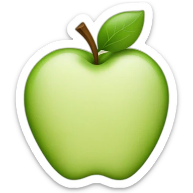 Apple logo picasso sticker