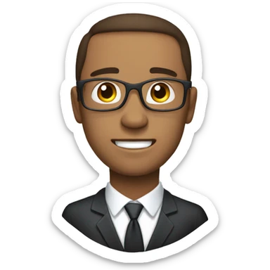 lawyer with mental problems and love for his ex-girlfriend sticker