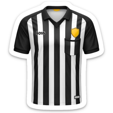 soccer refere jersey sticker