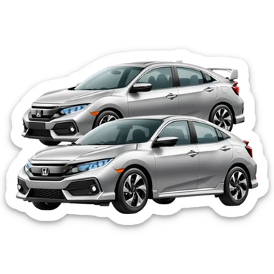 Honda Civic  sticker