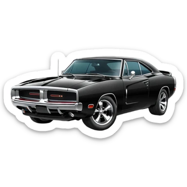 Dodge charger RT sticker