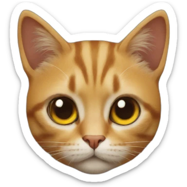 cat in a ironman costume sticker