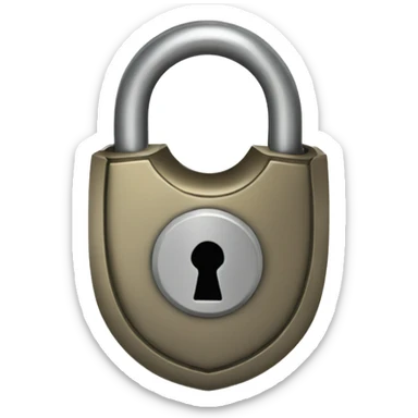 padlock sticker