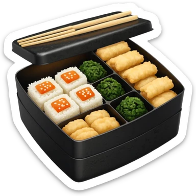 Bento box sticker