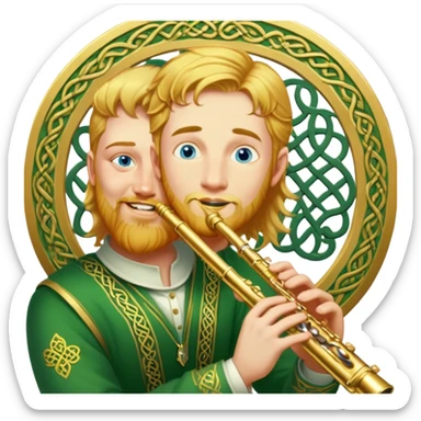 Irish Musician sticker