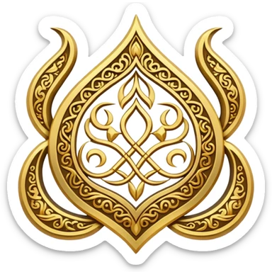 Iranian symbol sticker