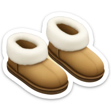 Uggs slippers sticker