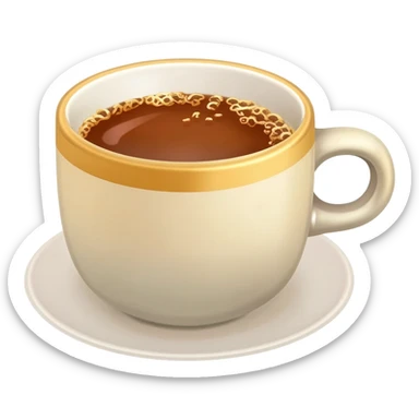 Tea and dosa sticker