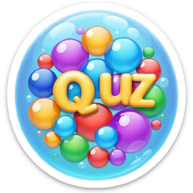 Quiz World sticker