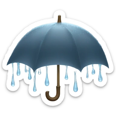 Chilling rain sticker