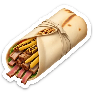 small shawarma sticker