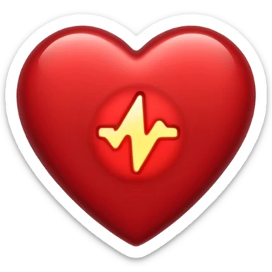 heart pules tech sticker