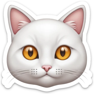 Un chat avec des étoiles dans les yeux  sticker