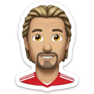 Ibrahimovich joueur de foot sticker